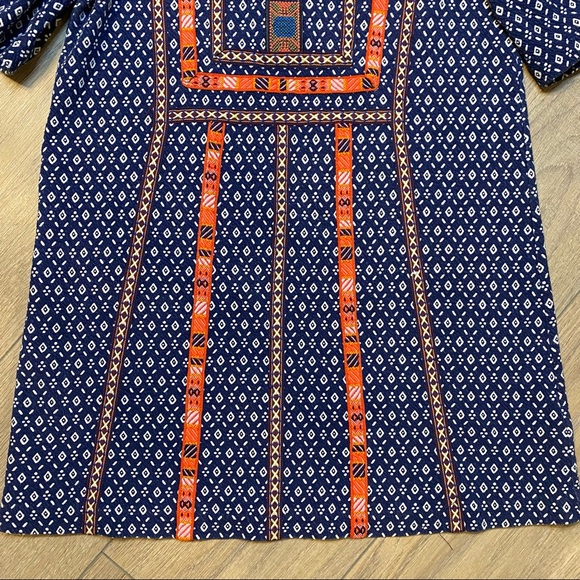 ANTHROPOLOGIE Akemi + Kin embroidered Seva tunic top M - Picture 5 of 11